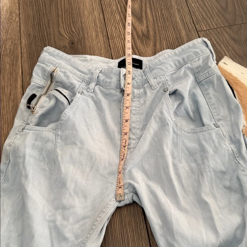 Diesel black gold light blue denim Faded Type 147 Fayza Jeans size 27 rare
